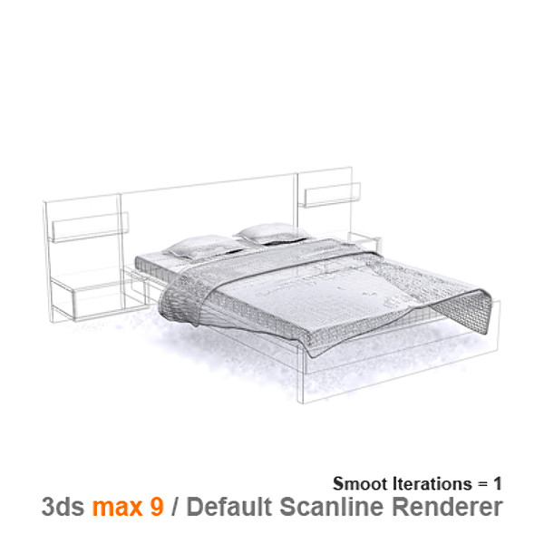 bed ikea malm furnitures 3d max - Malm 8 piece furniture set by lajhar